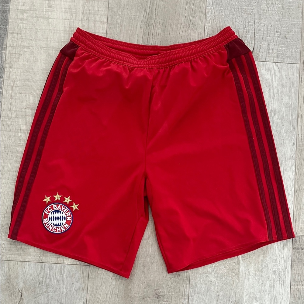 adidas Red Bayern Munich Shorts